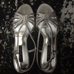 Silver Women’s Dress Shoes